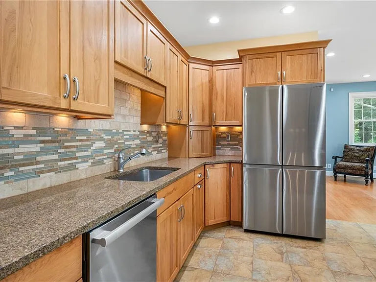 Custom kitchen cabinetry and countertop installation in Brunswick County